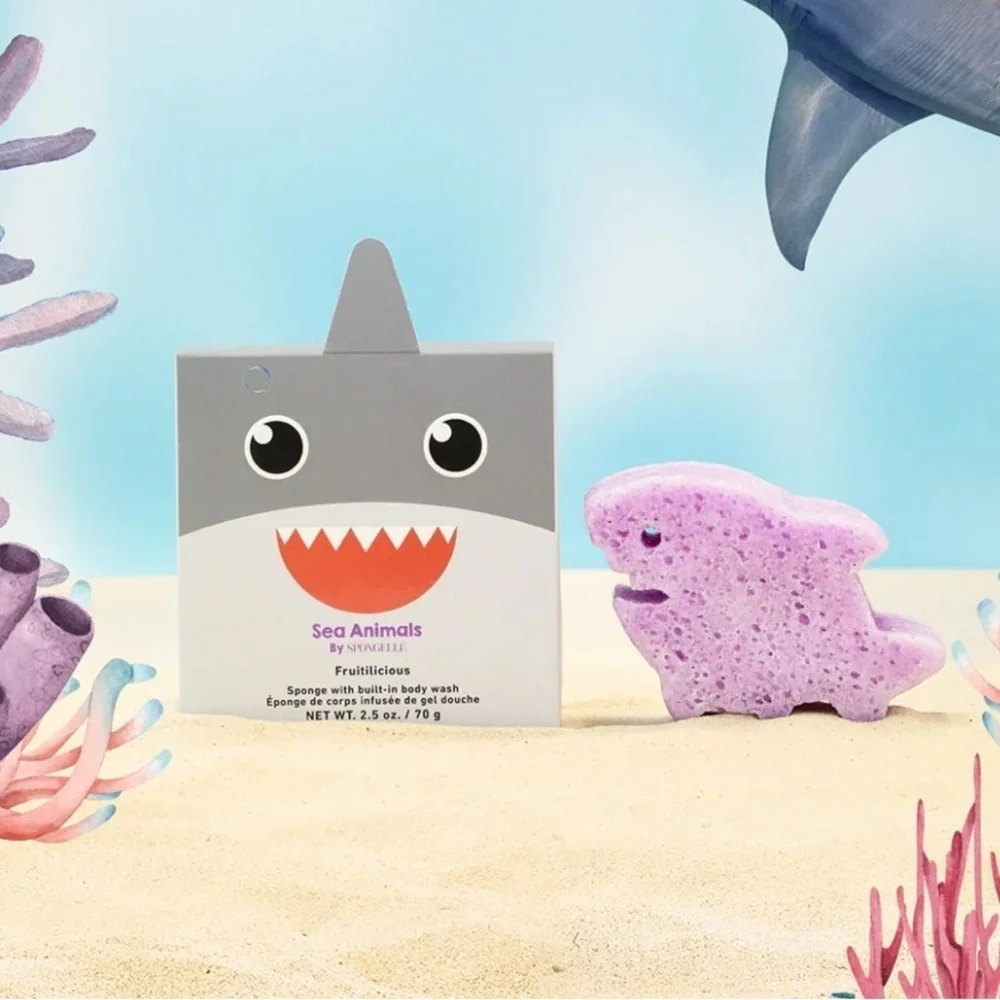 Spongelle fun shark